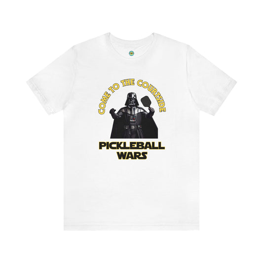 Come to the Courtside Pickleball Wars Unisex Tee