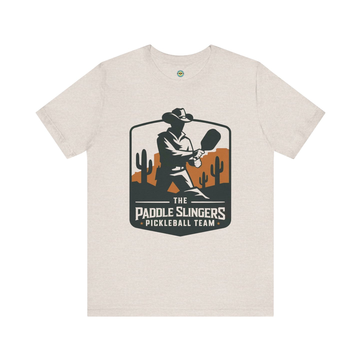 The Paddle Slingers Pickleball Team Unisex Tee