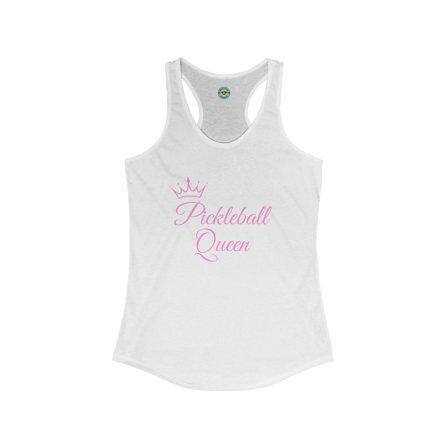 Pickleball Queen Racerback Tank