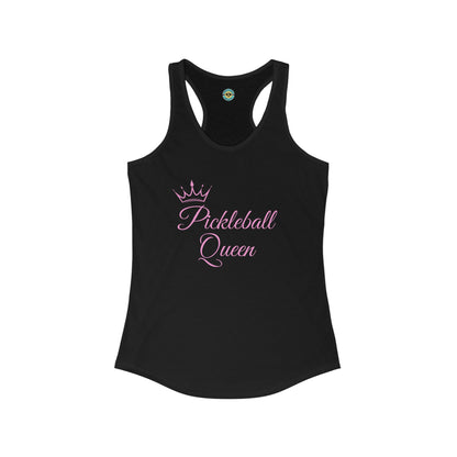 Pickleball Queen Racerback Tank