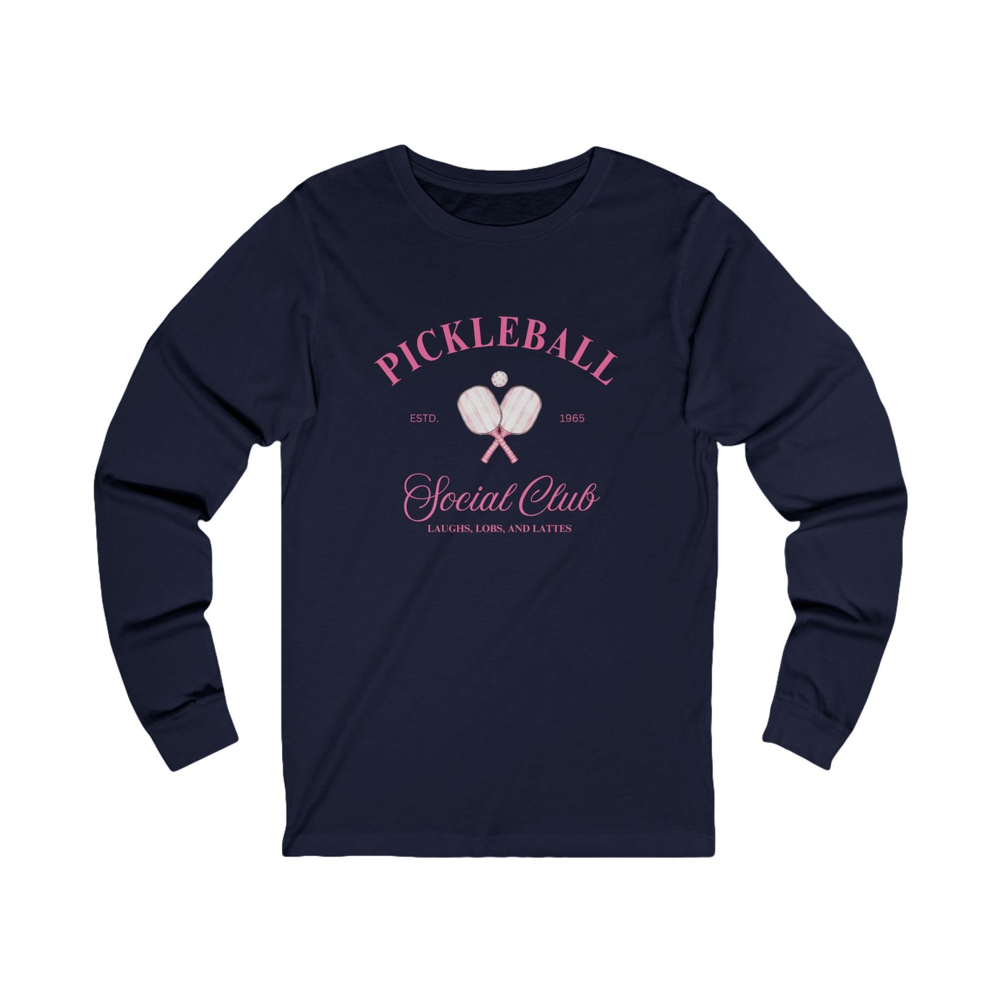 Pickleball Social Club Unisex Long Sleeve Tee