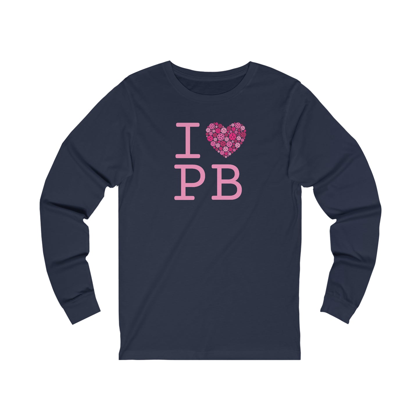 I Heart PB Unisex Long Sleeve Tee