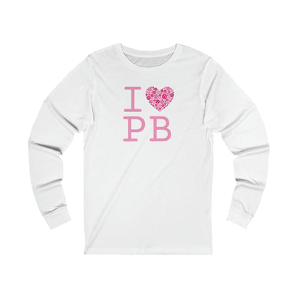 I Heart PB Unisex Long Sleeve Tee