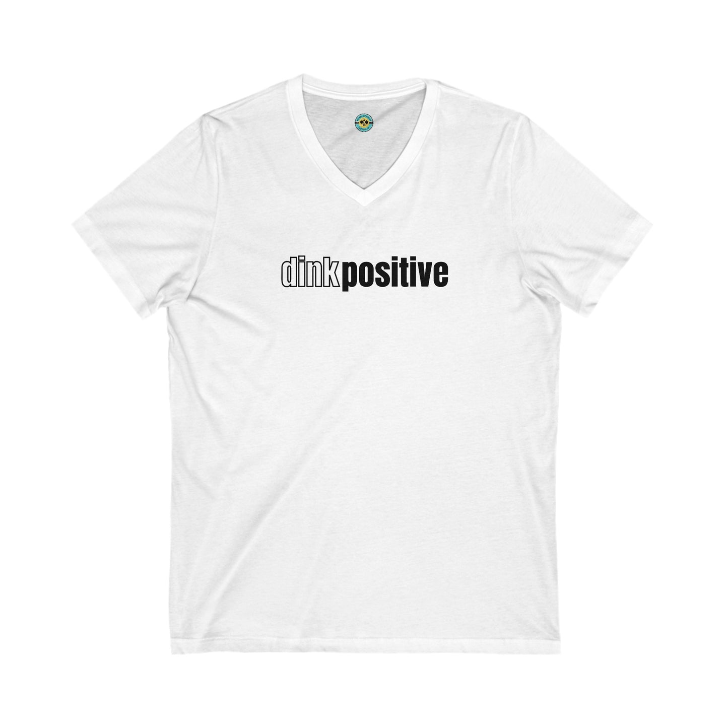 Dink Positive Unisex V-neck Tee