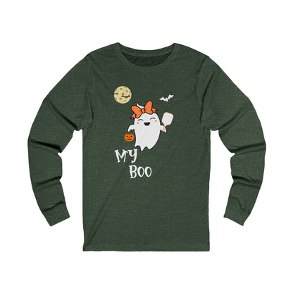 My Boo Pickleball Unisex Long Sleeve Tee v1