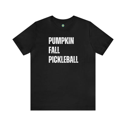Pumpkin Fall Pickleball Unisex Tee