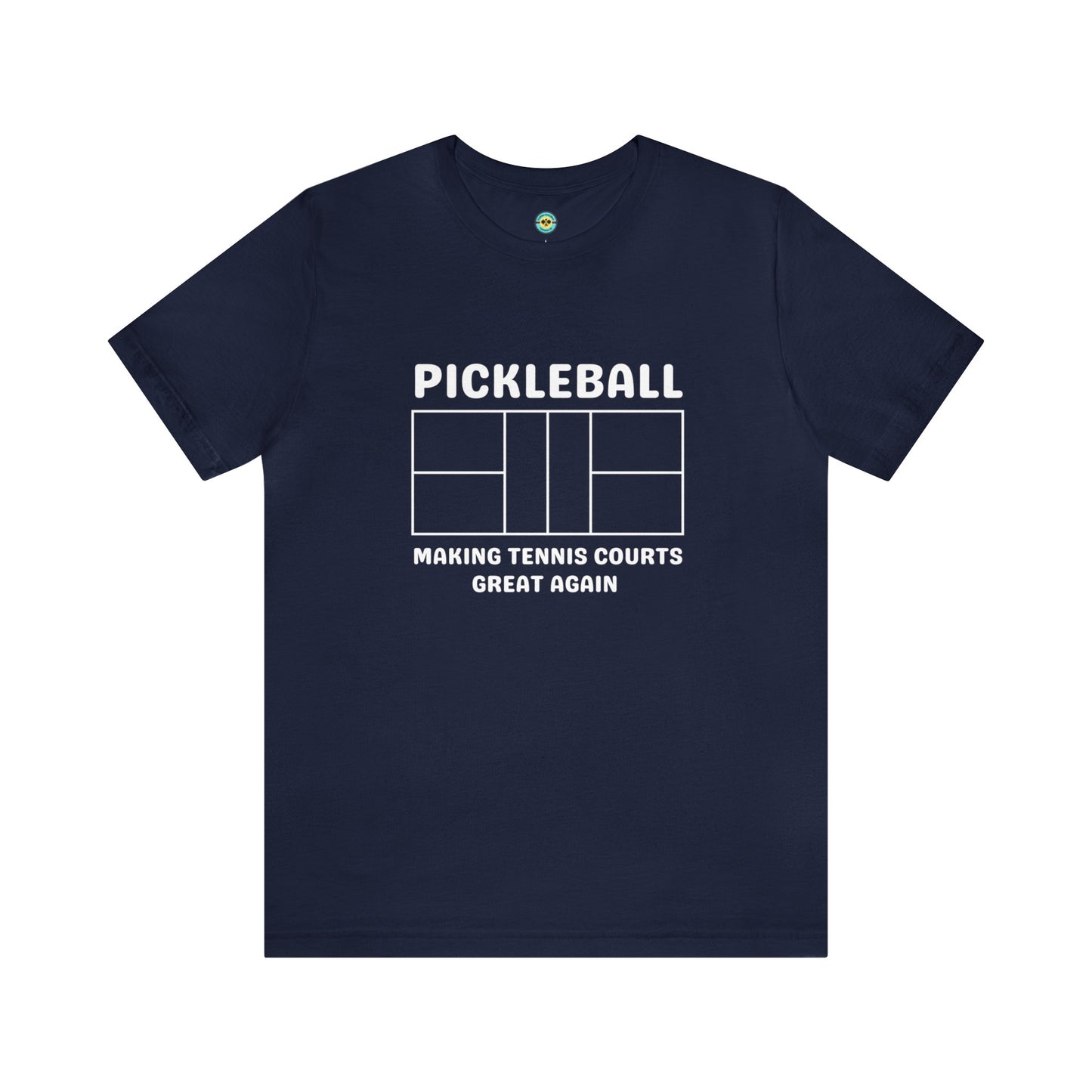 Pickleball Making Tennis Courts Great Again Unisex Tee