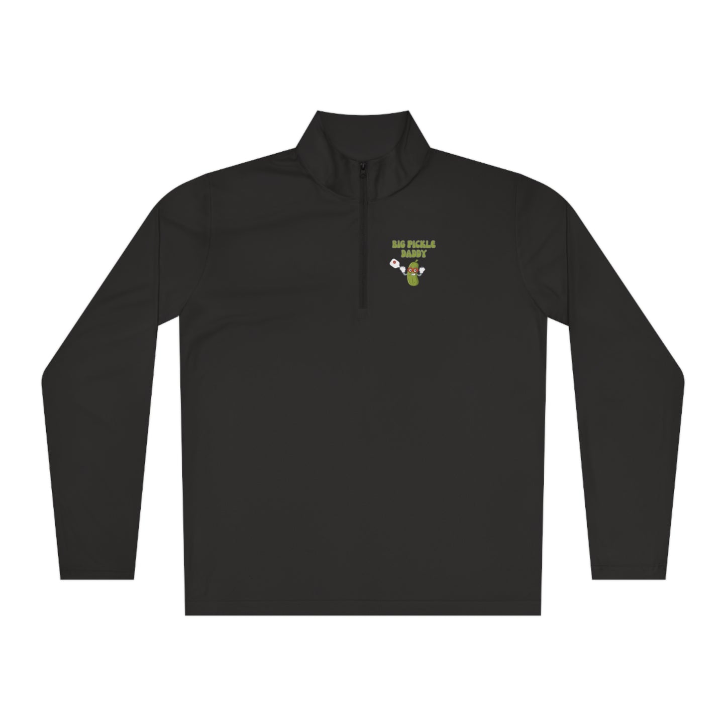 Big Pickle Daddy Unisex Quarter-Zip Performance Pullover