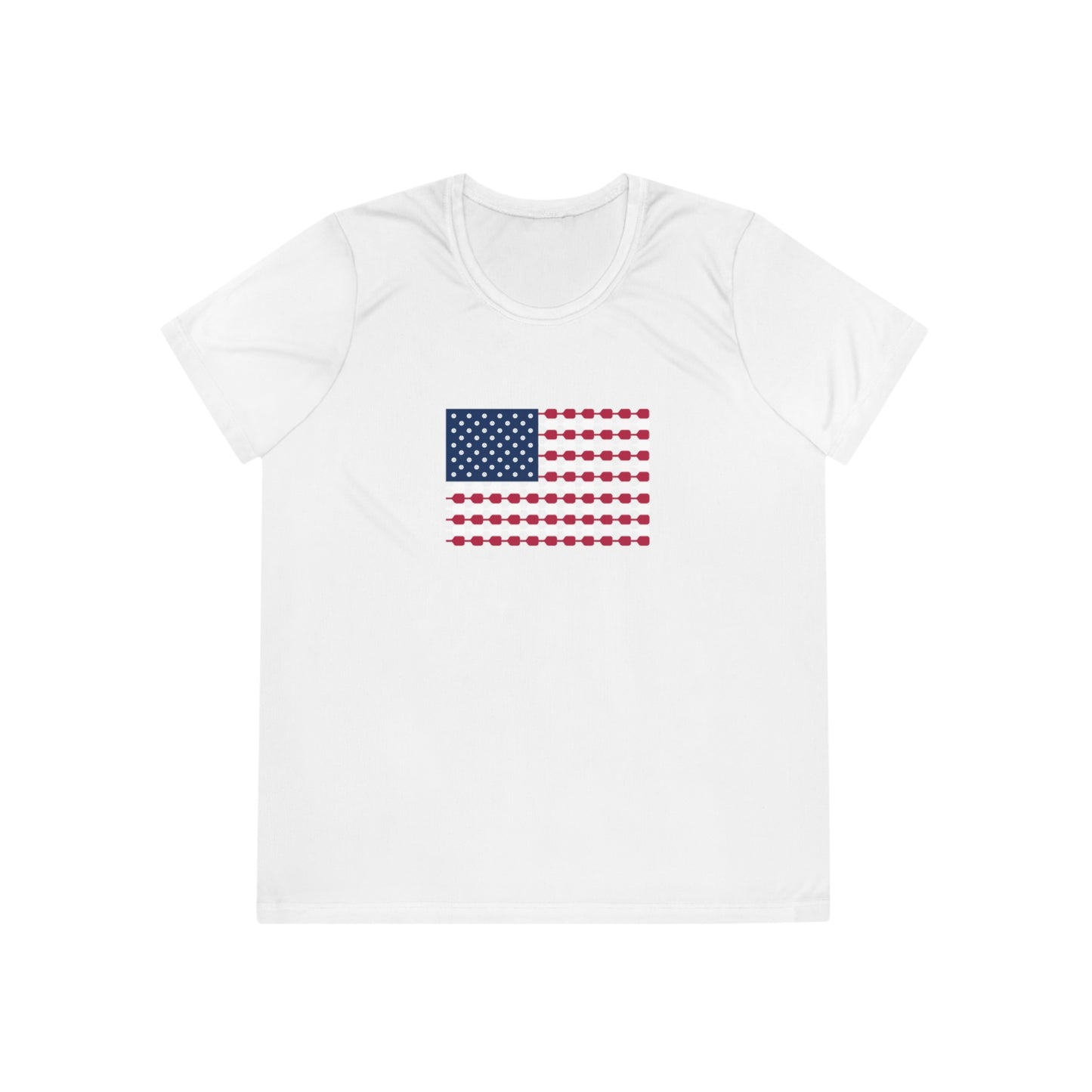 Pickleball Flag Women's Performance Tee