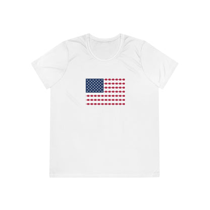 Pickleball Flag Women's Performance Tee