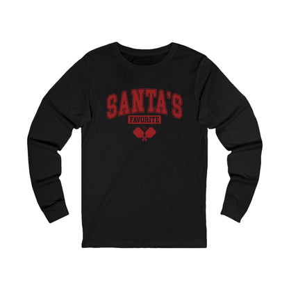 Santa's Favorite Unisex Long Sleeve Tee