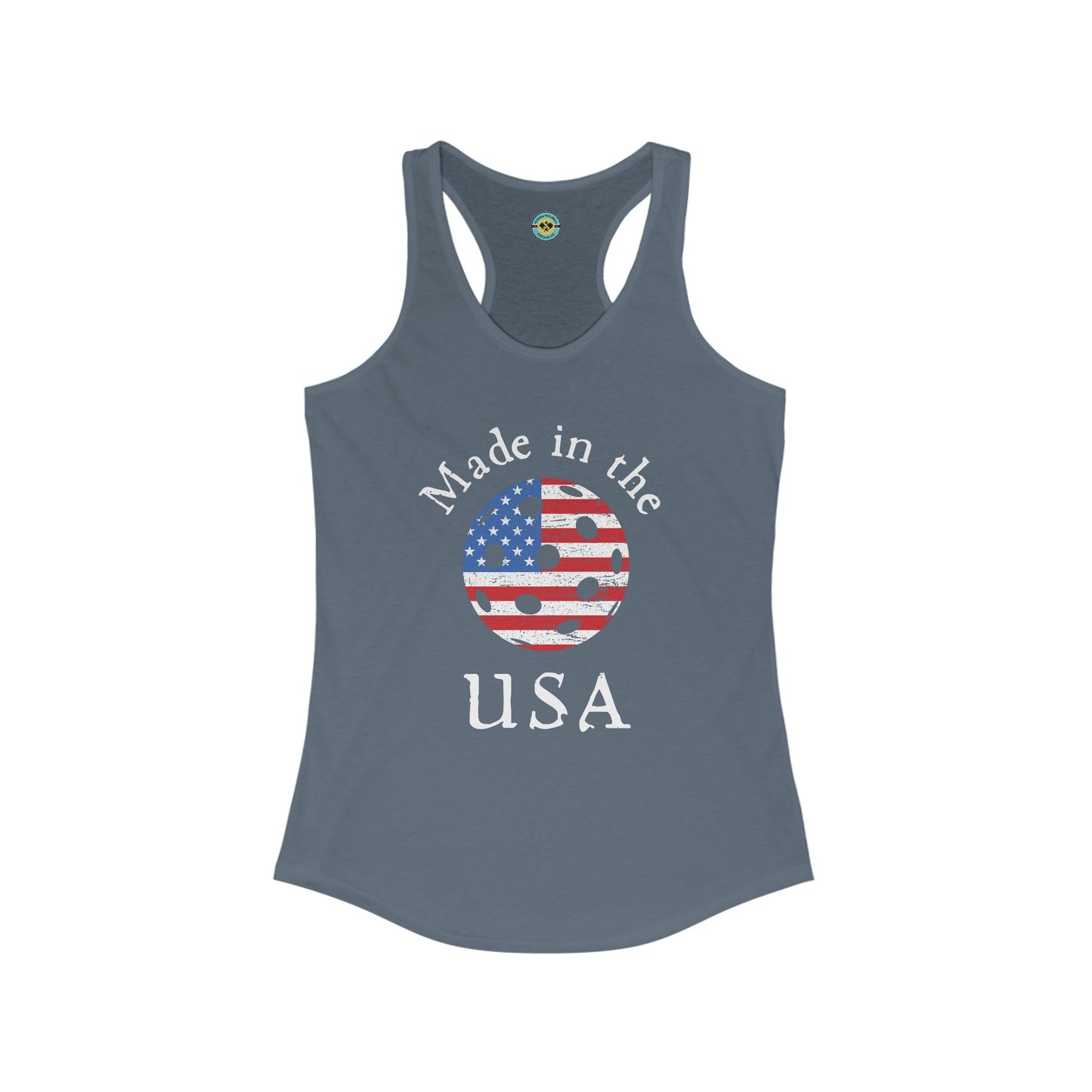 Made in the USA Pickleball Women's Racerback Tank