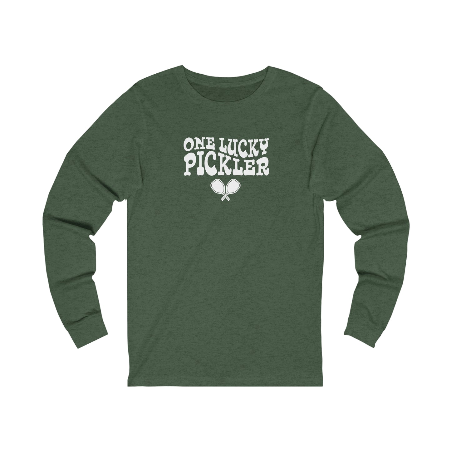 One Lucky Pickler Unisex Long Sleeve Tee