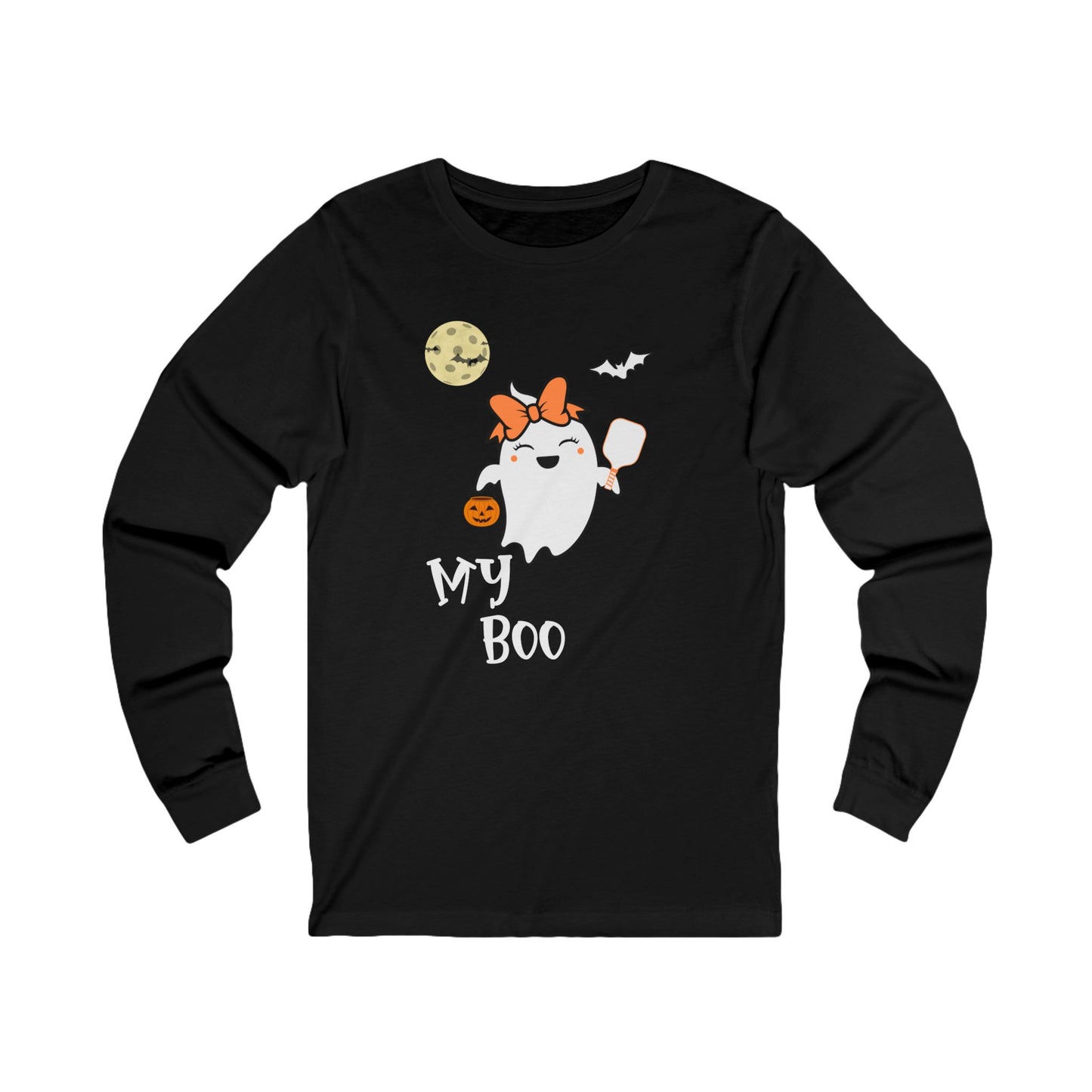 My Boo Pickleball Unisex Long Sleeve Tee v1