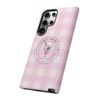 Pickleball Social Club Phone Case