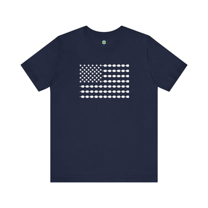 Pickleball Flag v2 Unisex Tee