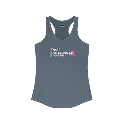 Housewives of Pickleball Women's Racerback Tank