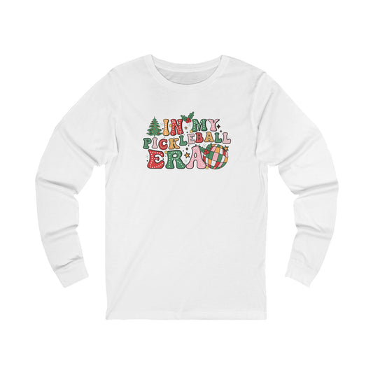 In My Pickleball Era Holiday Unisex Long Sleeve Tee