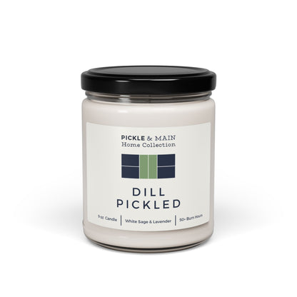 Dill Pickled Scented Soy Pickleball Candle, 9oz