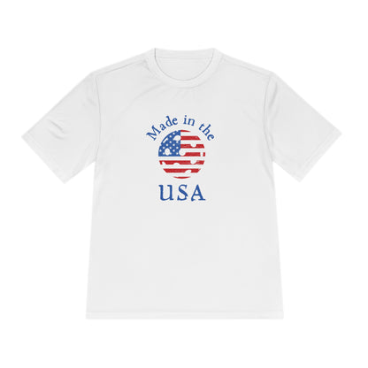 Made in the USA Unisex Performance Tee