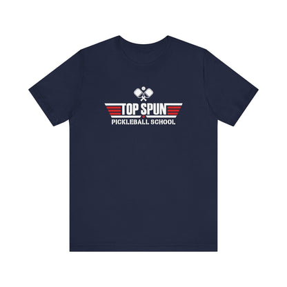 Top Spun Pickleball School Unisex Tee (Express Delivery)