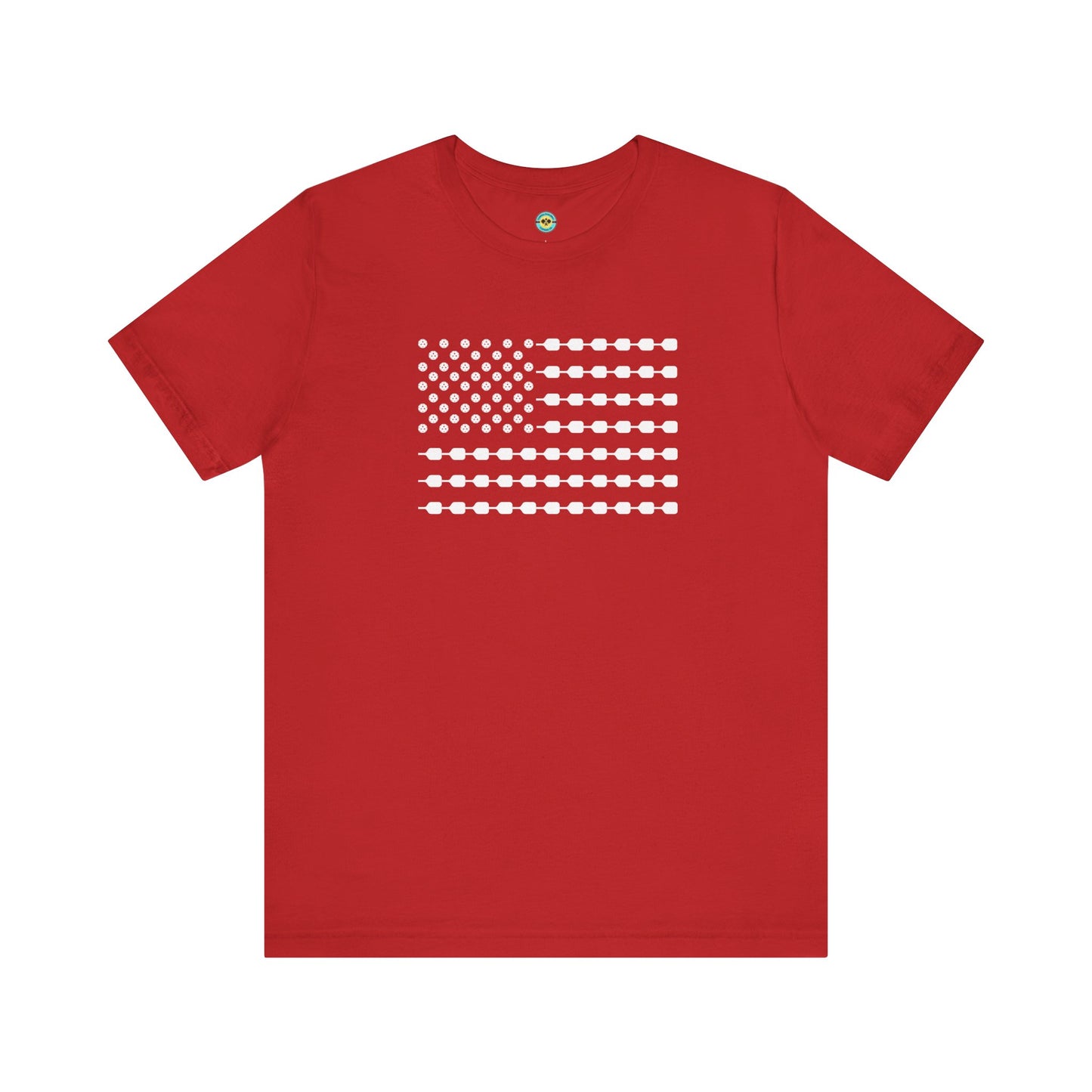 Pickleball Flag v2 Unisex Tee