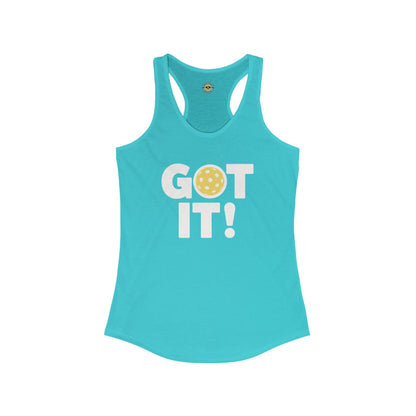 Got It! Oops. Yours Women's Racerback Tank