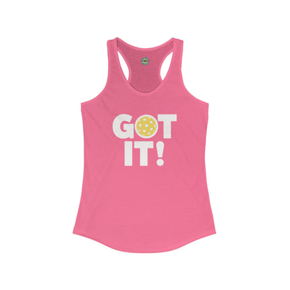 Got It! Oops. Yours Women's Racerback Tank