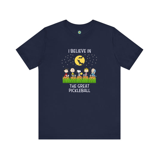 I Believe In The Great Pickleball Unisex Tee