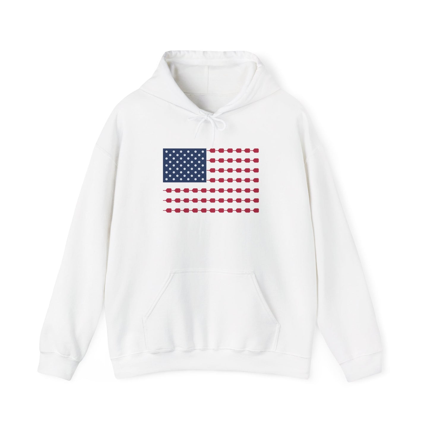 Pickleball Flag Unisex Hoodie