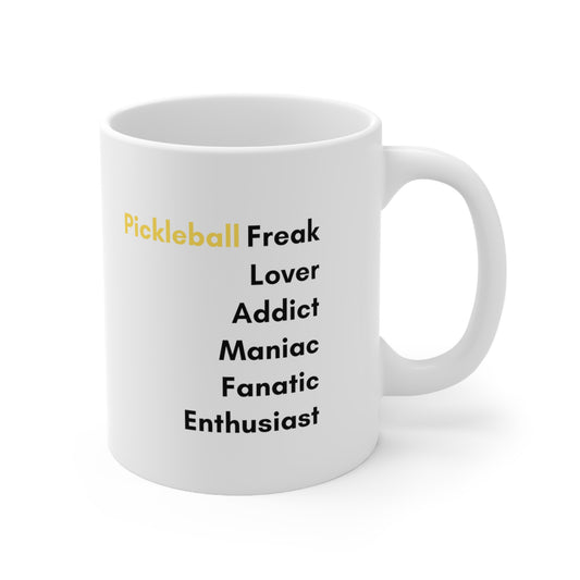 Pickleball Freak Ceramic Mug