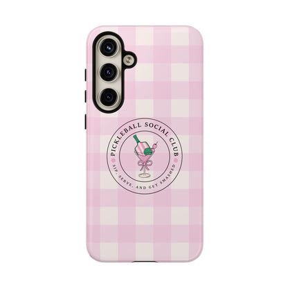 Pickleball Social Club Phone Case