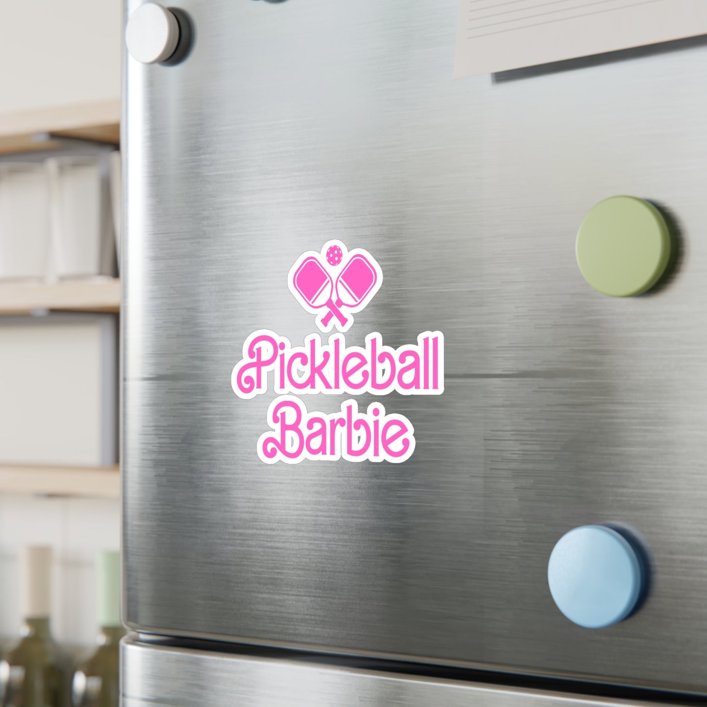 Pickleball Barbie Paddles Vinyl Decal