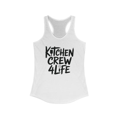 Kitchen Crew 4 Life Pickleball Women's Racerback Tank