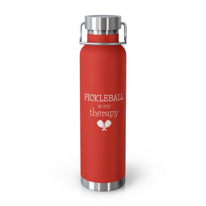 Pickleball Is My Therapy Vacuum Insulated Bottle