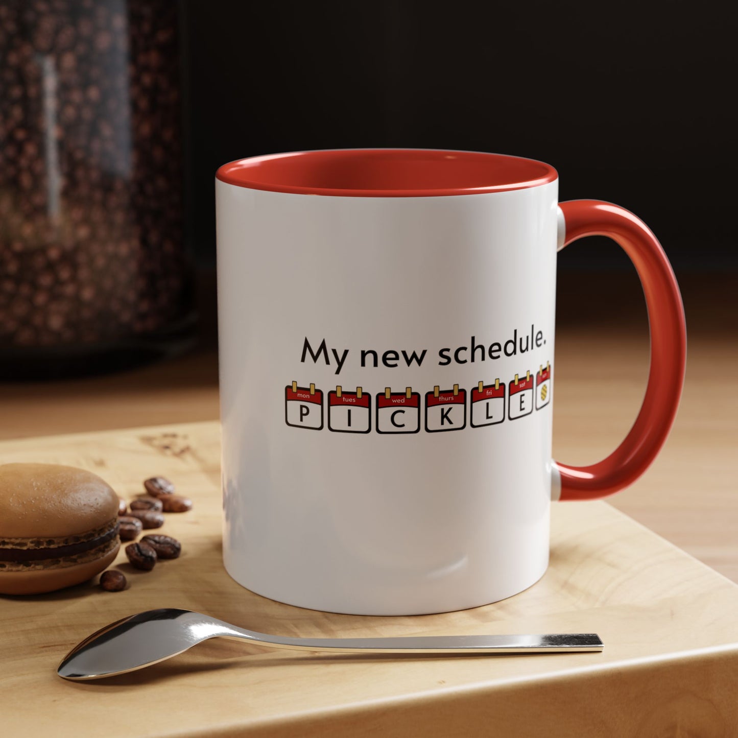 My New Schedule Pickleball Mug (11oz, 15oz)