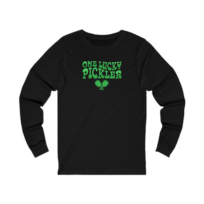 One Lucky Pickler Unisex Long Sleeve Tee