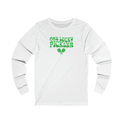 One Lucky Pickler Unisex Long Sleeve Tee