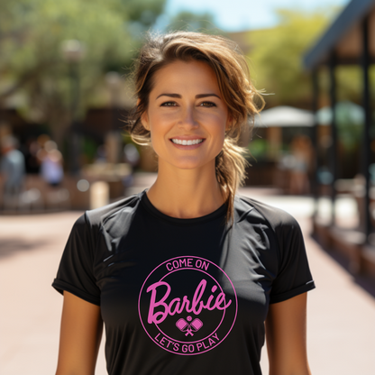 Come On Barbie Let's Go Play Unisex Tee