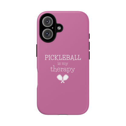 Pickleball Is My Therapy Pickleball Phone Case