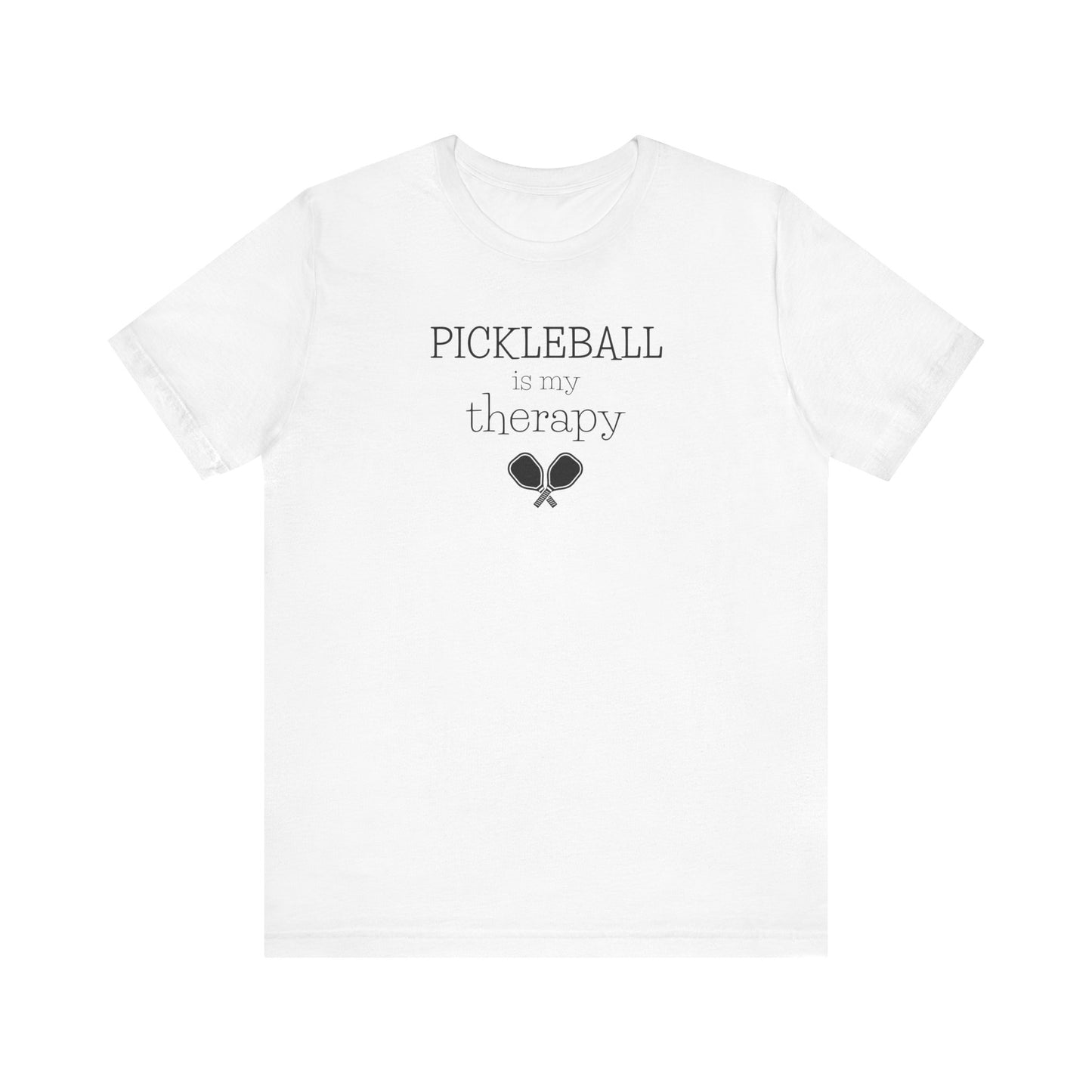 Pickleball Is My Therapy Unisex Tee (Express Delivery)