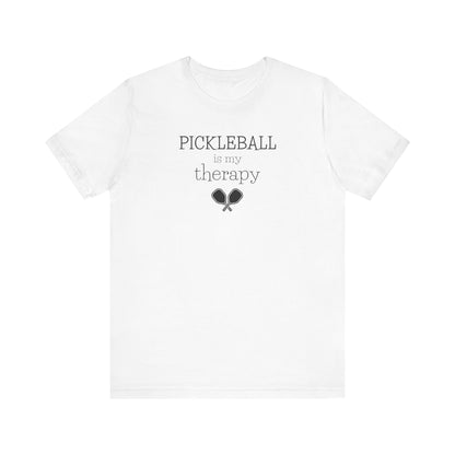 Pickleball Is My Therapy Unisex Tee (Express Delivery)