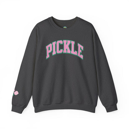 PICKLE Unisex Sweatshirt with Sleeve Graphic