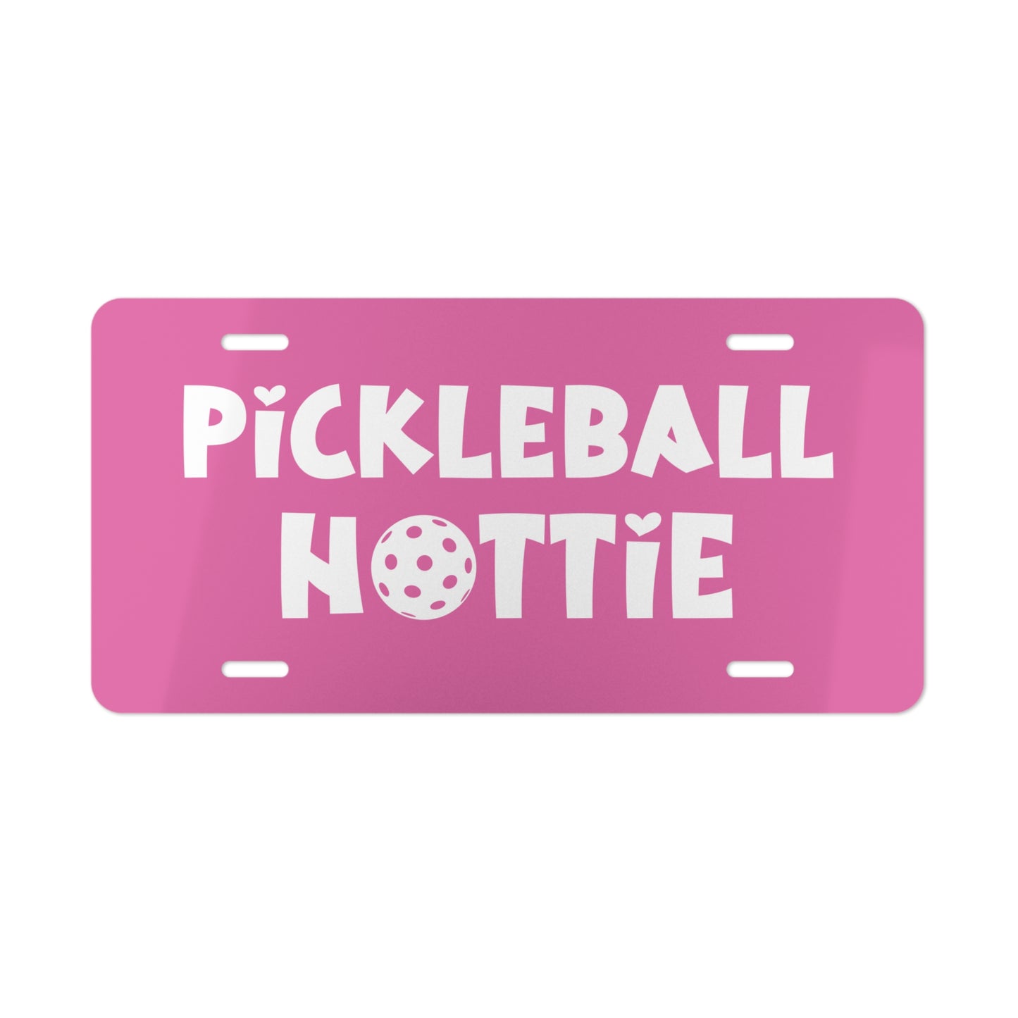 Pickleball Hottie Vanity Plate