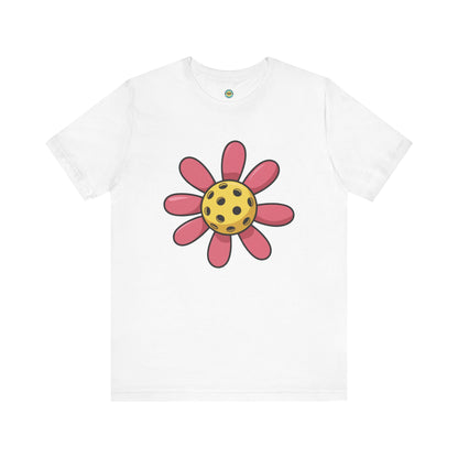 Pickleball Flower Unisex Tee