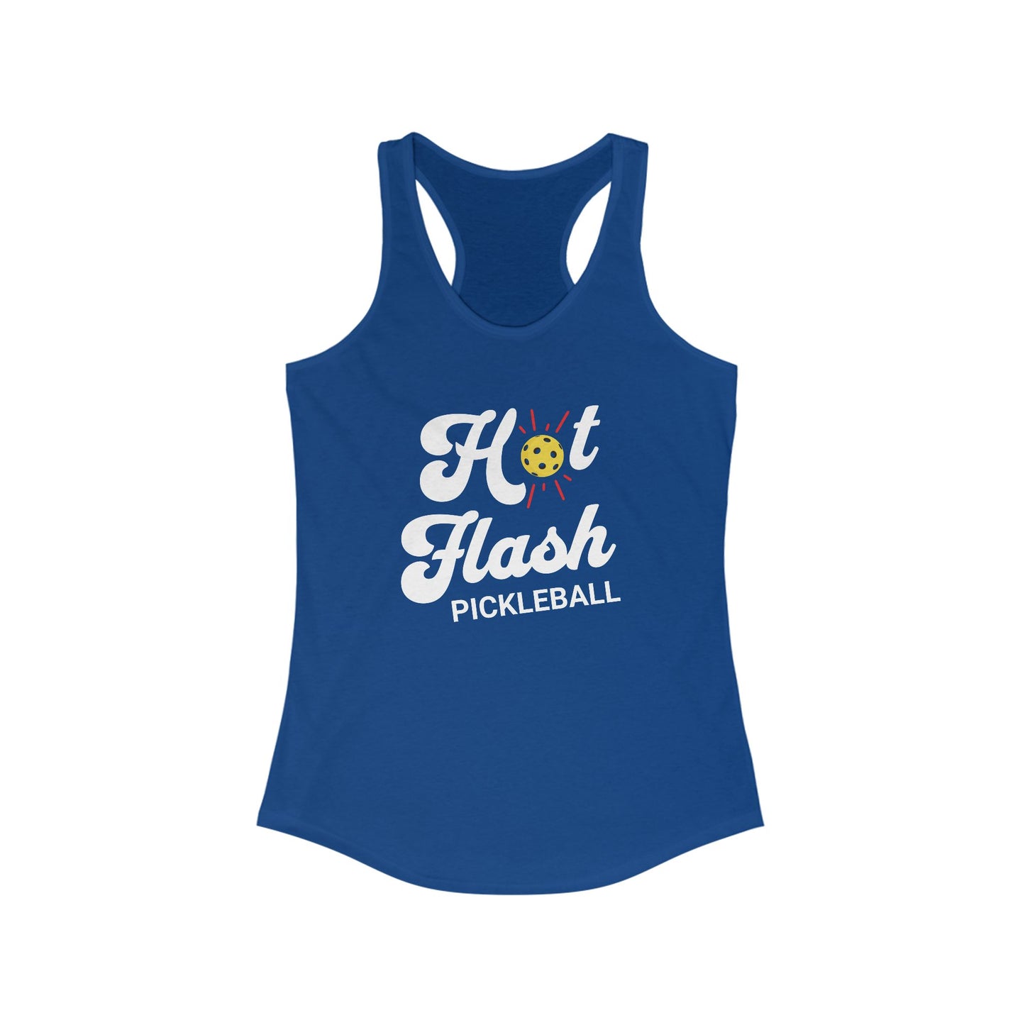 Hot Flash Pickleball Women's Racerback Tank