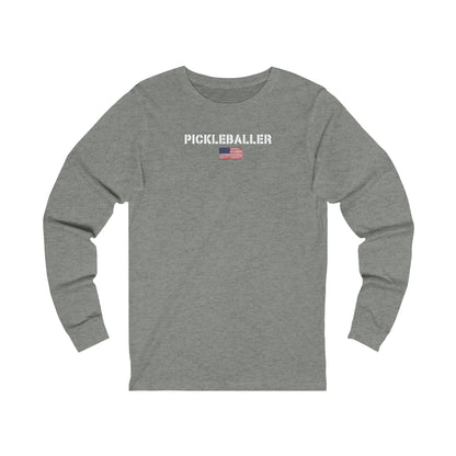 Pickleballer USA Long Sleeve Tee