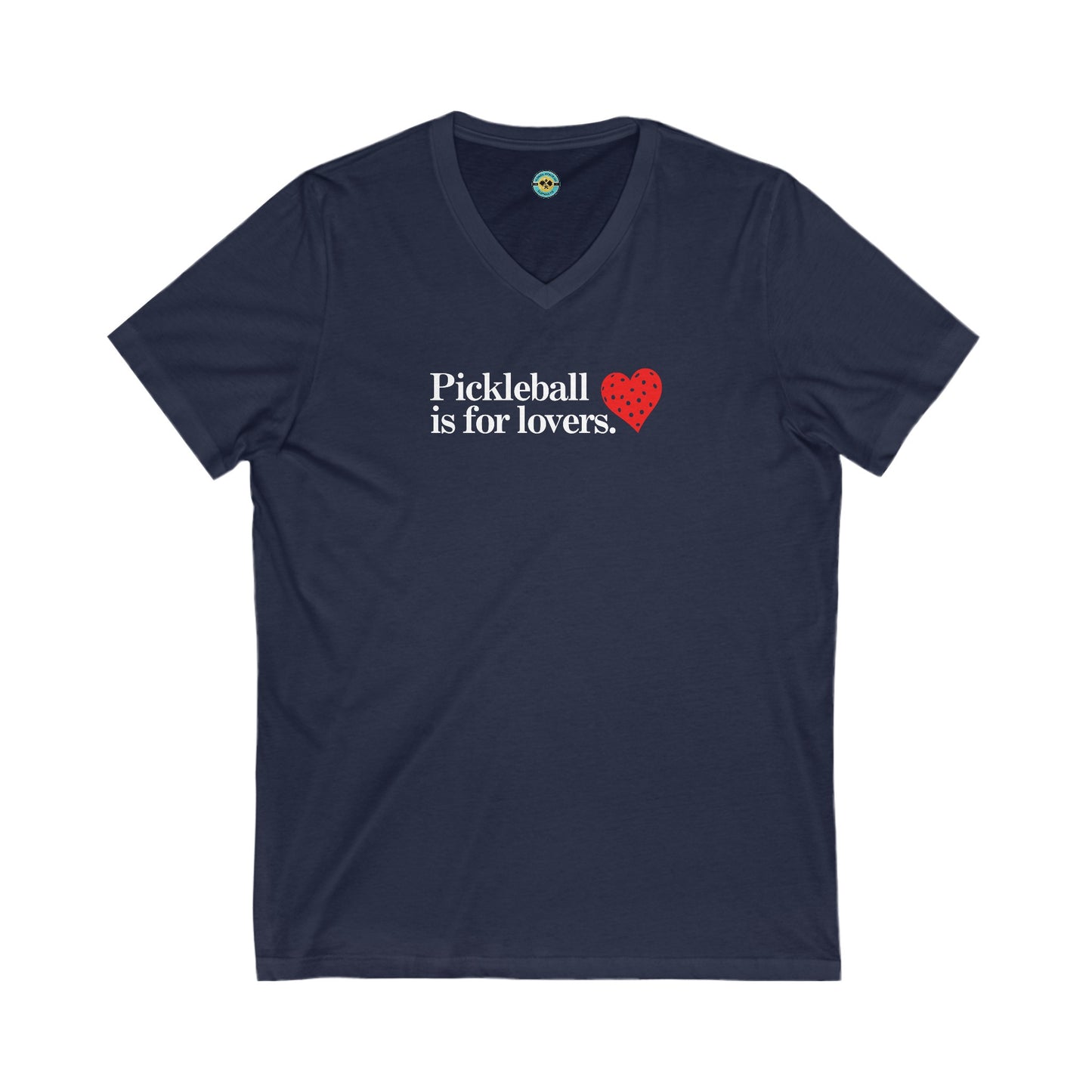 Pickleball Is For Lovers Unisex V-neck Tee