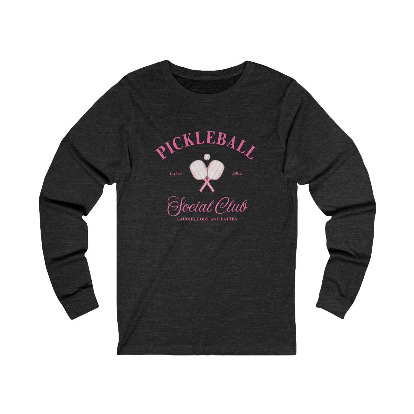 Pickleball Social Club Unisex Long Sleeve Tee