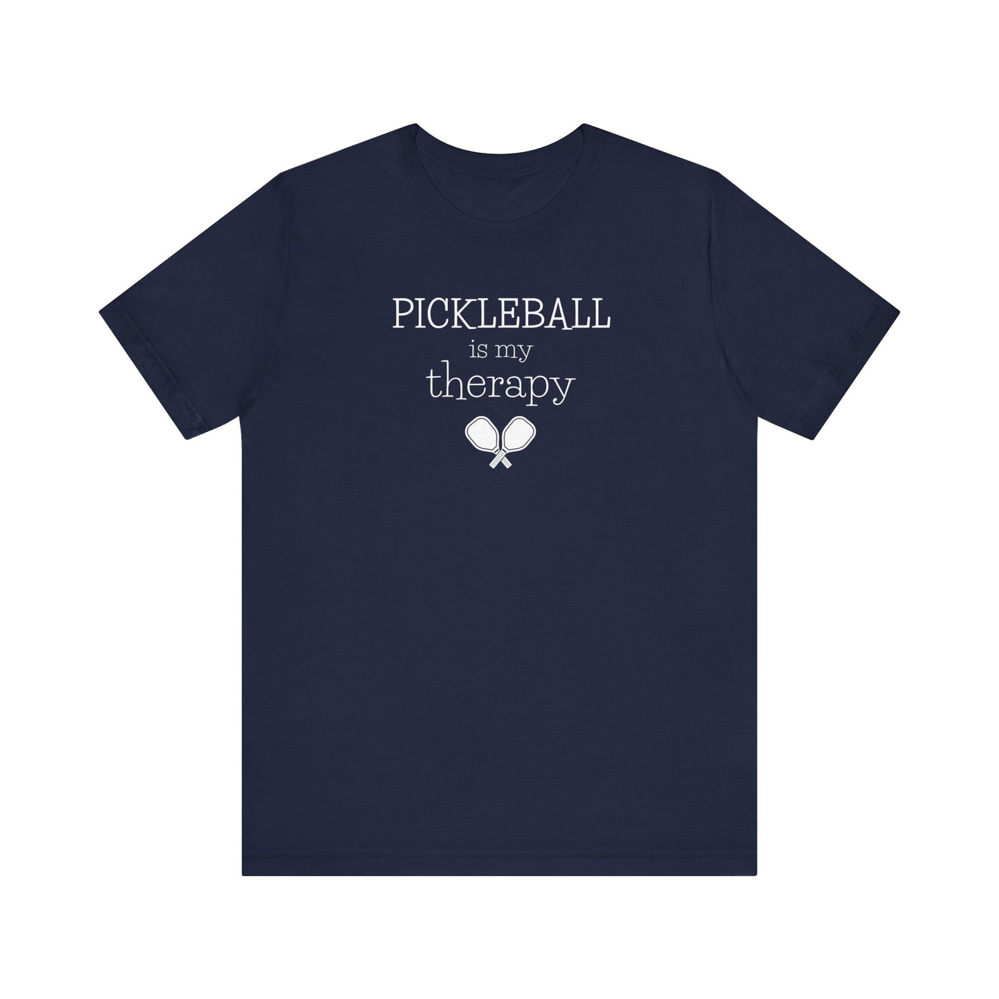 Pickleball Is My Therapy Unisex Tee (Express Delivery)